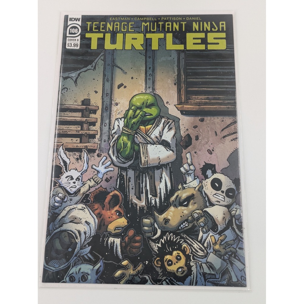 IDW Teenage Mutant Ninja Turtles #106 Cover B Sophie Campbell Eastman TMNT Comic